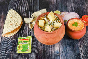 Cheese Corn Palak Khichdi