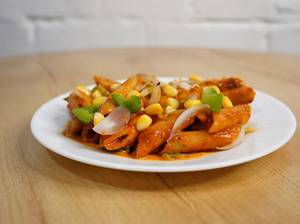 Sweet Spicy and Creamy Pasta