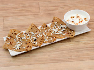 2 Paneer Paratha + Curd