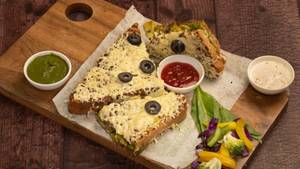 Cheese Pesto Griller Sandwich
