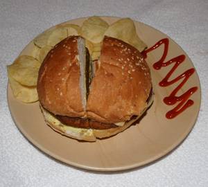 Chicken Burger with Cheese