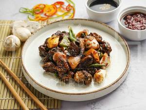 Mushroom Chilly [500 Ml]