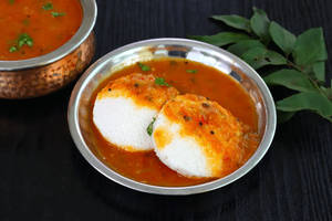 Sambar idli 1 plate