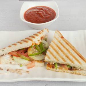 Mushroom Cheese Sandwich