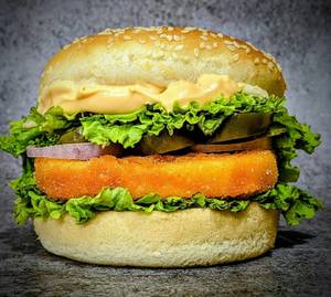 Crunchy Paneer Burger