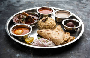 Chicken Thali                                            
