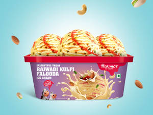 Rajwadi Kulfi Falooda [Tub] 750Ml
