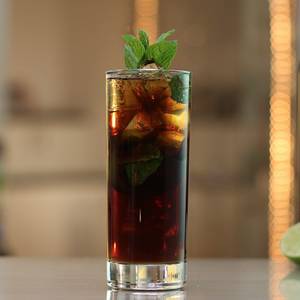 Dark Mojito Mocktail