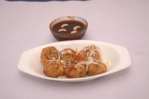 Fried Veggie Momos(6 Pieces)