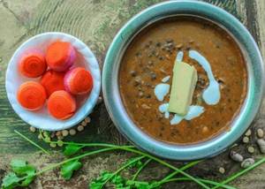 3 Roti With Dal Makhani