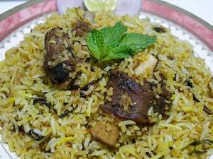Mutton Hyderabadi Biryani ( Full )