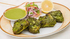 Fish Hariyali Kabab
