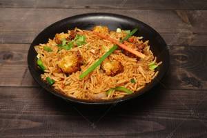 Veg Manchurian Fried Rice