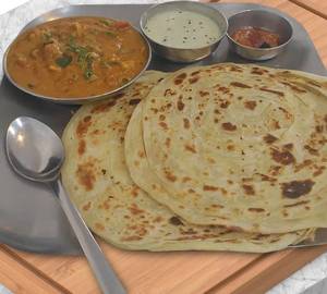 Parotta and Veg Korma