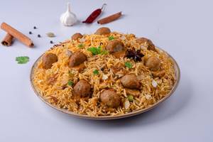 Hyderabadi-Meat Ball Biryani - Serves 1