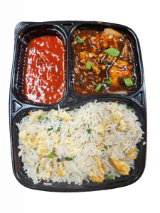 Chicken Manchurian Gravy + Fried Rice Combo