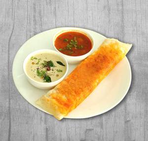 Butter onion masala dosa
