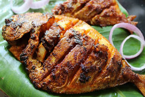 Tawa Masala Pomfret - Goan Style-1 Pc