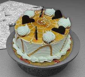 Butterscotch Premium Cake