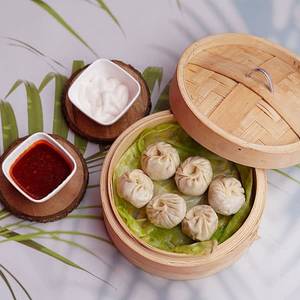 Veg Steamed Momos 6pc