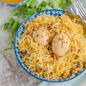 Egg biryani