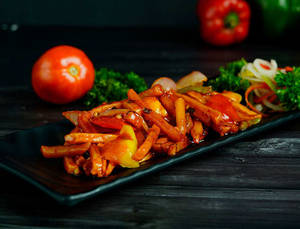 Honey Chilli Potato