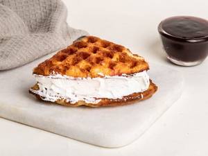 Blueberry Creamcheese Waffle Sandwich