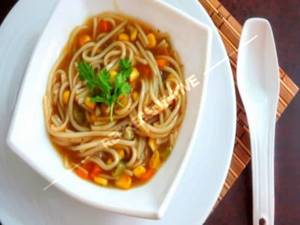 Veg Noodles Soup