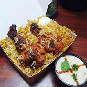 Chicken Tangdi Biryani