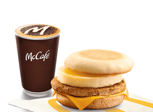 Sausage & Egg McMuffin 2 pc Meal