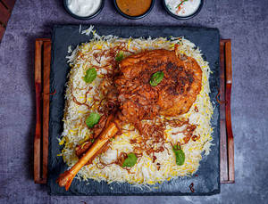 Mutton Raan Biryani