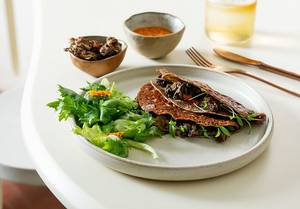 Ghee Roast Black Buckwheat Crepe
