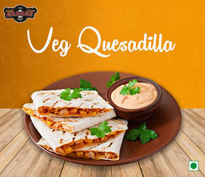 Veg Quesadilla [4 Pieces]
