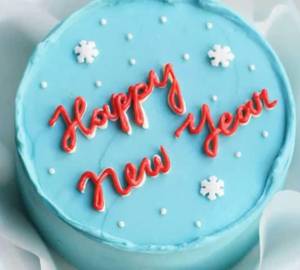 New Year Chocolate Cake 500 Gram