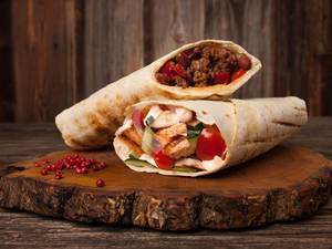 Full meat spicy shawarma