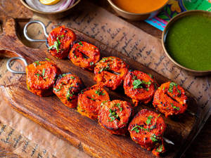 Vegan Chaap Tikka