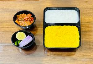 Plain Khichdi With Curd (combo)
