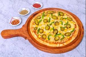Spicy veggie pizza