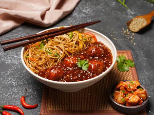 Manchurian + Noodle