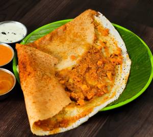 Butter paneer dosa