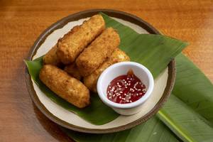 Crispy Cheesy Spring Roll