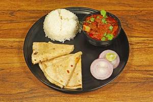 Mutton rice plate