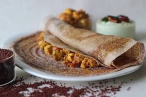 Butter Paneer Masala Dosa