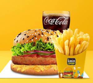 Maxican Salasa Veg Burger + Salted Fries + Pepsi (250Ml)