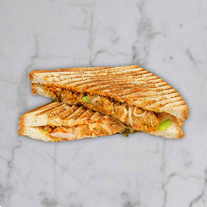 Chicken Seekh Kabab Sandwich