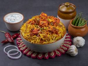 Paneer Rogan Biryani