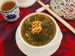 Veg Burnt Garlic Soup