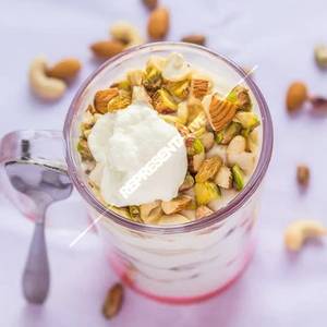 Dry fruit lassi