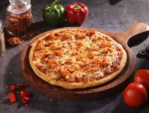 Hot & Spicy Prawns Pizza