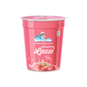 Strawberry Lassi (200 Ml)